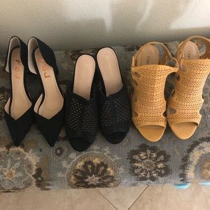 Women’s shoe bundle size 8.5 ( heels)